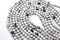 White Howlite Gemstone Beads, 8mm, Round